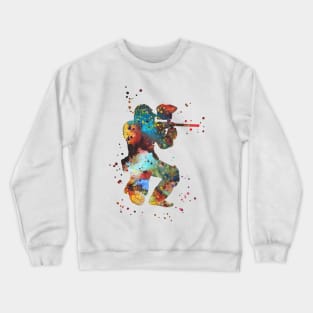 Paintball player Crewneck Sweatshirt